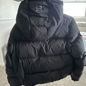 Aritzia Black Bomber Jacket